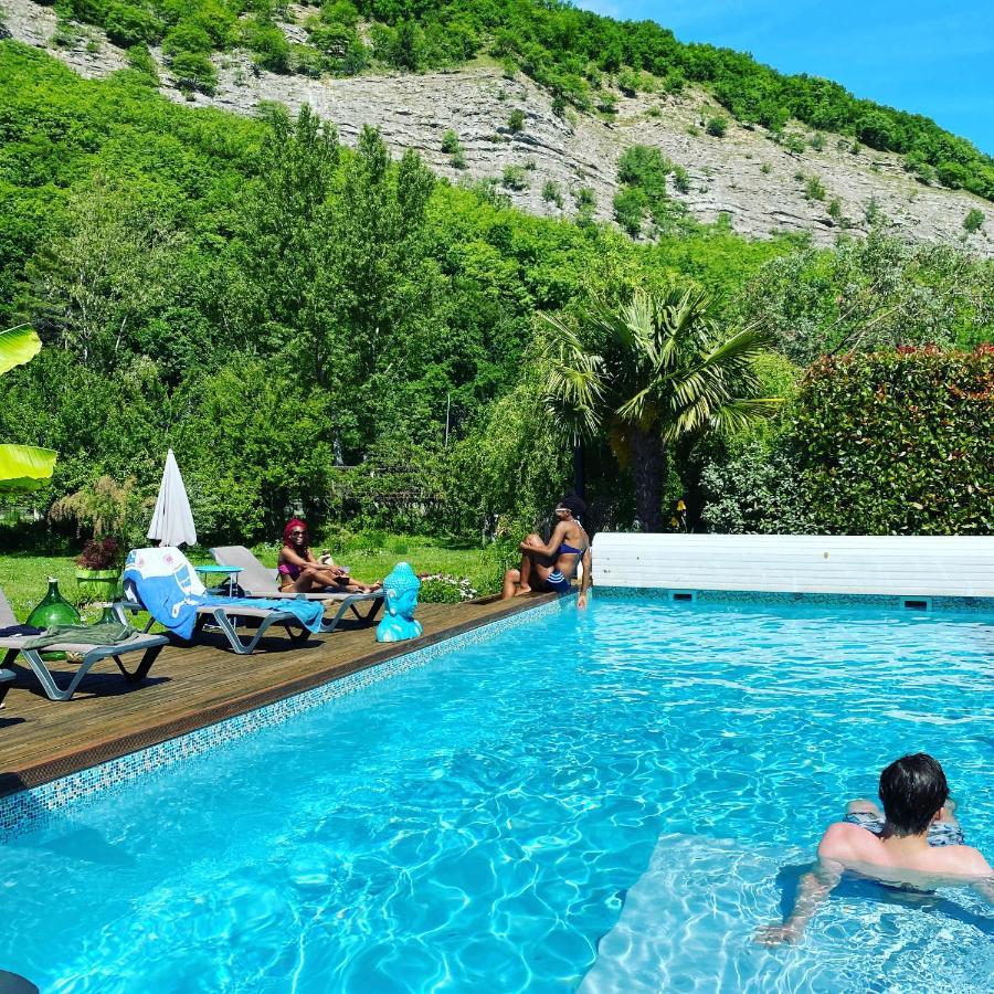 Gite L'Ô Bleue Varces-Allieres-et-Risset Exterior foto